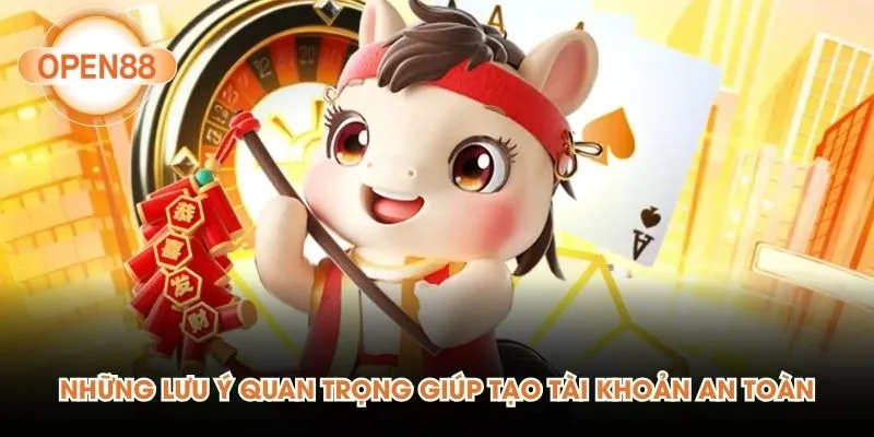 Những lưu ý quan trọng giúp tạo tài khoản an toàn